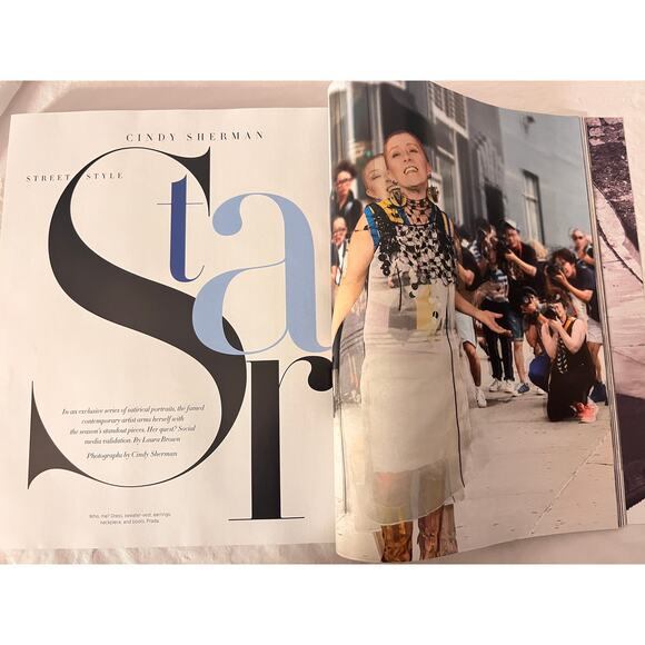 Harper's Bazaar Magazine  - March 2016 - Drew Barrymore Cover - Picture 13 of 13